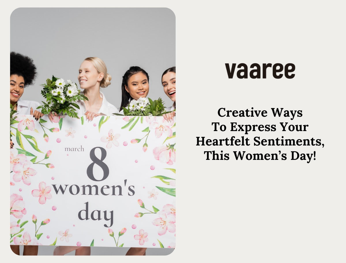 Read Women's Day Captions at Vaaree