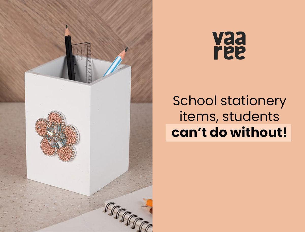 Read Top 10 School Stationery Items List For Students at Vaaree