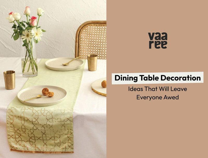 Read Modern and Contemporary Dining Table Decoration Ideas at Vaaree