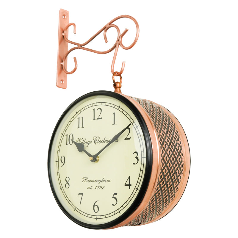 Buy Briana Double Sided Station Clock Wall Clock from Vaaree