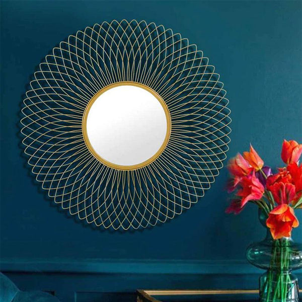 Buy Omia Blossom Wall Mirror Wall Mirror from Vaaree