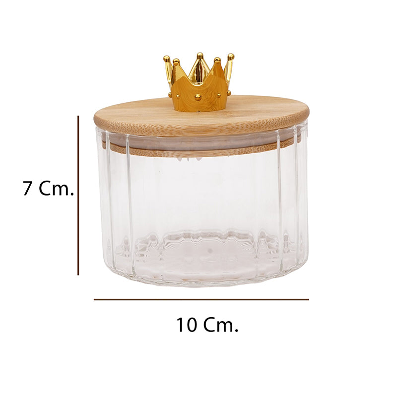 Buy Nia Airtight Dry Fruit Jar With Tray - Set Of Five Jar from Vaaree