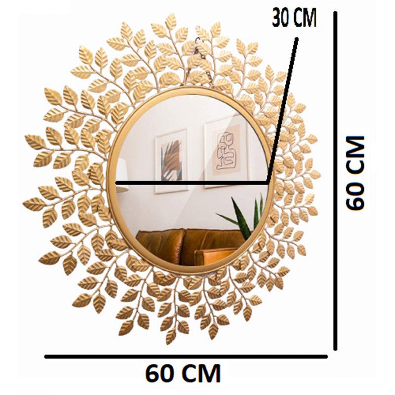 Buy Grama Bloom Wall Mirror Wall Mirror from Vaaree