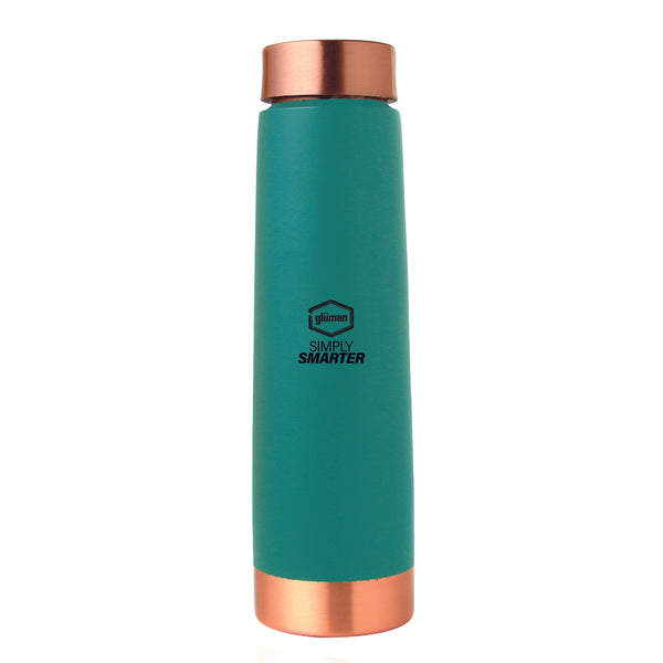 Buy Lexo Copper Water Bottle - Teal Bottle from Vaaree