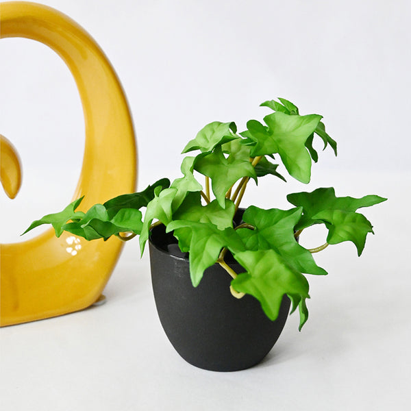 Buy Ivella Artificial Mini Ivy Plant With Basic Pot Artificial Plants from Vaaree