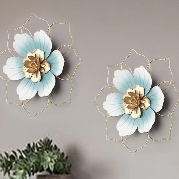 Buy Luna Bloomia Wall Accent - Set Of Two Wall Accents from Vaaree