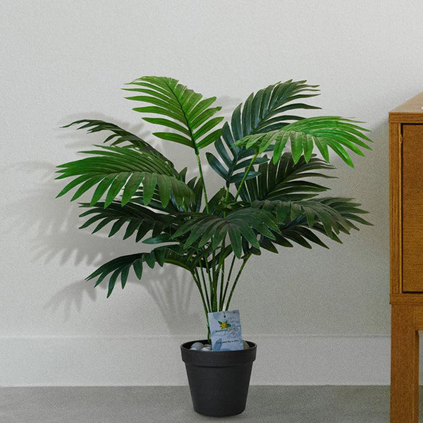 Buy Faux Everlasting Areca Palm Plant With Pot- 58 Cms Artificial Plants from Vaaree