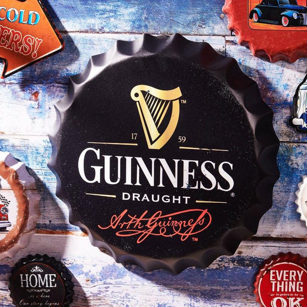 Buy Guinness Draught Bottle Cap Wall Accent Wall Accents from Vaaree