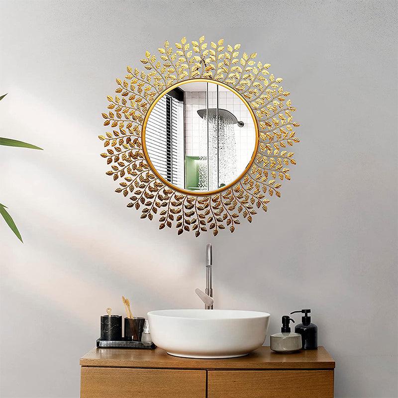 Buy Grama Bloom Wall Mirror Wall Mirror from Vaaree