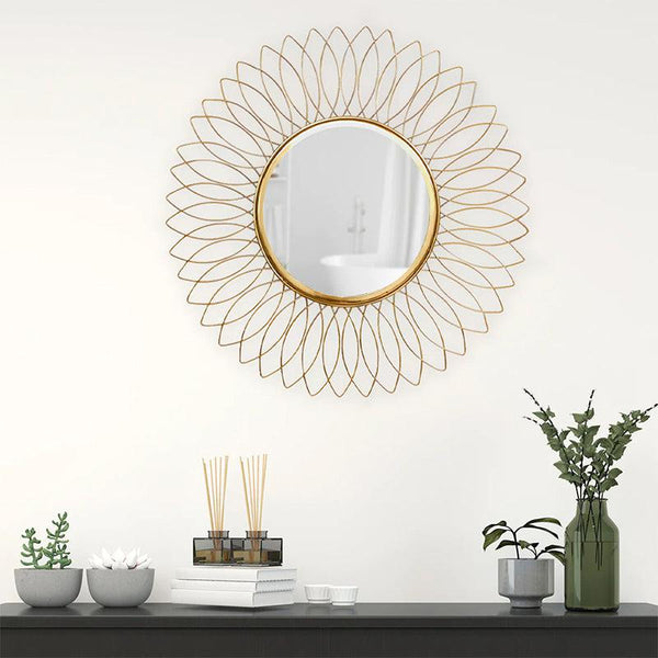 Buy Nusha Bloom Wall Mirror Wall Mirror from Vaaree