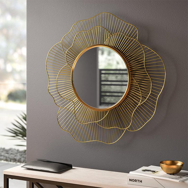 Buy Rosselia Wall Mirror Wall Mirror from Vaaree