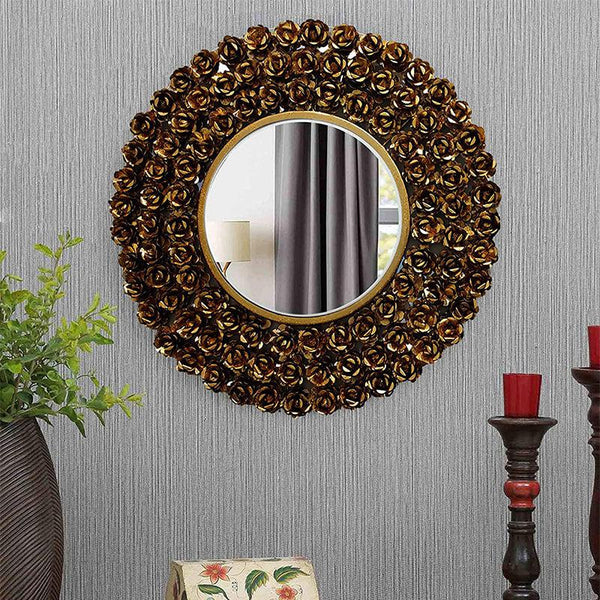 Buy Rose Blush Wall Mirror Wall Mirror from Vaaree