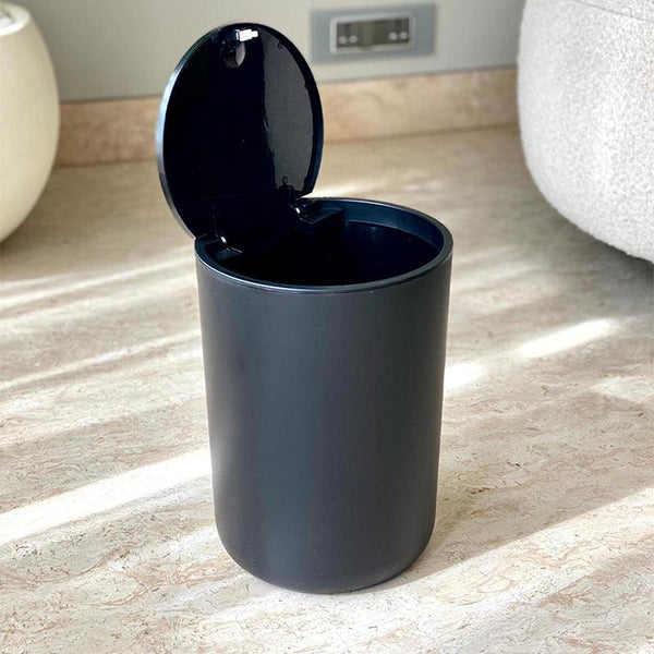 Buy Annora Dustbin - Black Dustbin from Vaaree