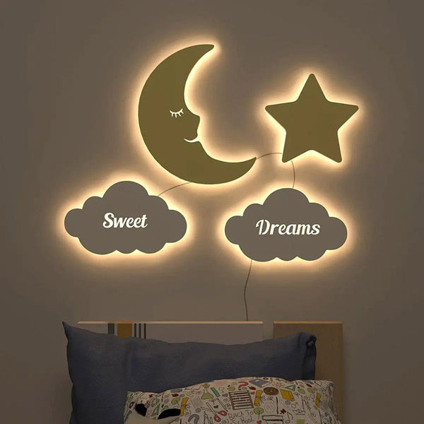 Buy Sweet Dreams LED Stripe Light Wall Accent Wall Accents from Vaaree