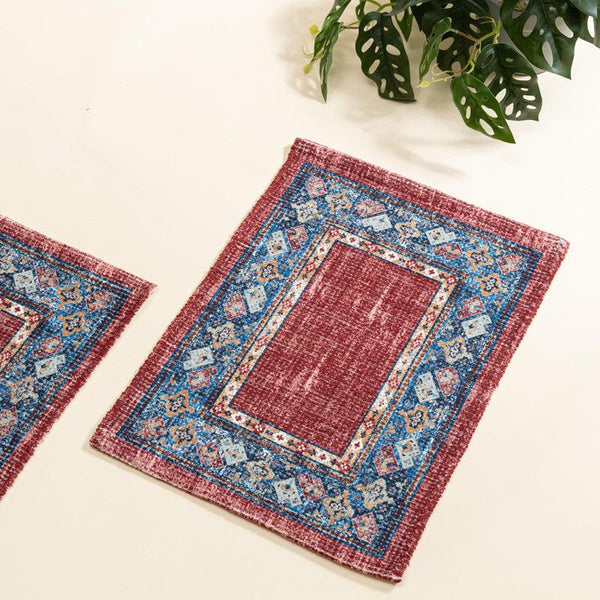 Buy Epona Handwoven Table Mat - Set Of Two Table Mats from Vaaree