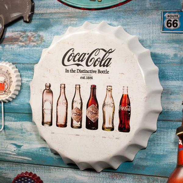 Buy Coca Cola 1886 Bottle Cap Wall Accent Wall Accents from Vaaree