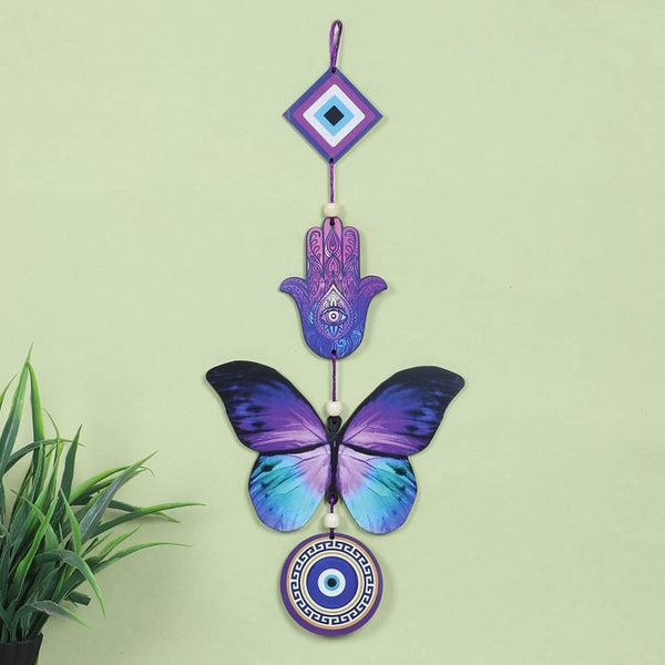 Buy Ethereal Evil Eye Hamsa Wall Hanging Wall Accents from Vaaree