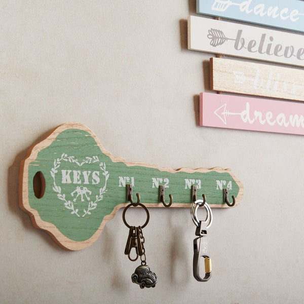 Buy House Master Key Holder - Green Hooks & Key Holders from Vaaree