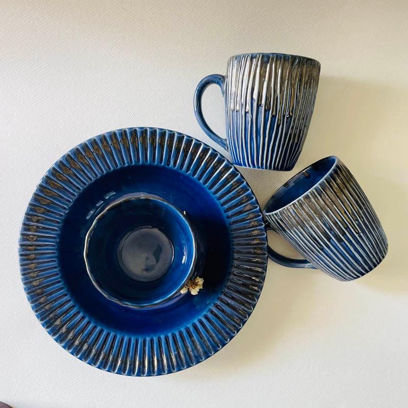 Flamina Dinner - Set Blue - Five Piece Set - 3