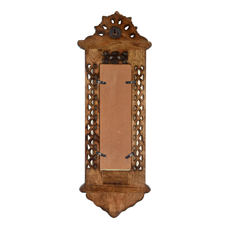 Buy Raamya Handcrafted Rectangle Jharokha Mirror Wall Mirror from Vaaree