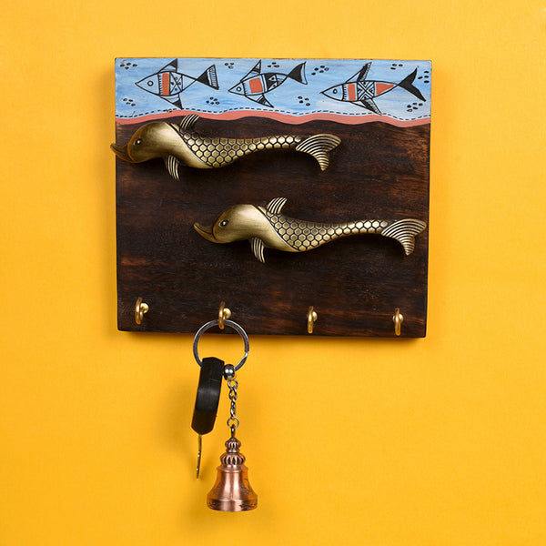 Buy Machli Magic Handcrafted Tribal Key Holder Hooks & Key Holders from Vaaree