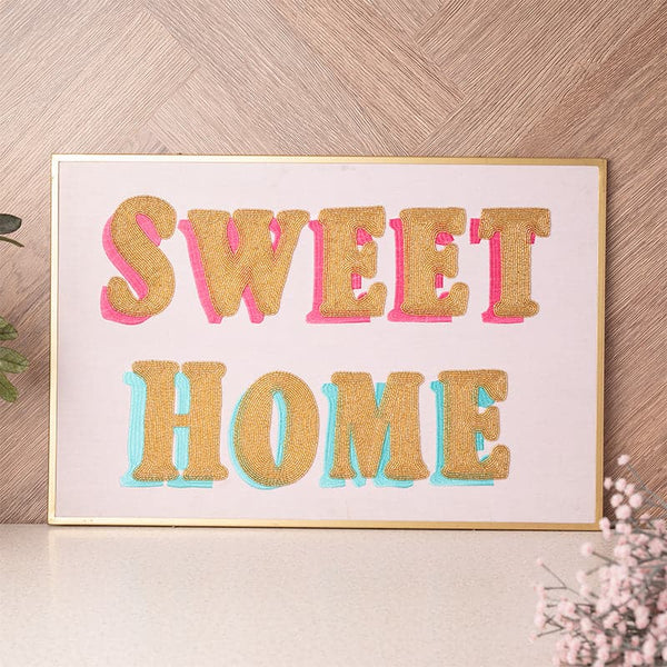 Buy Sweet Home Wall Accent Wall Accents from Vaaree