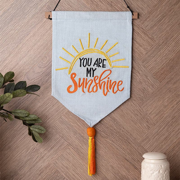 Buy You Are My Sunshine Banner Wall Accent Wall Accents from Vaaree