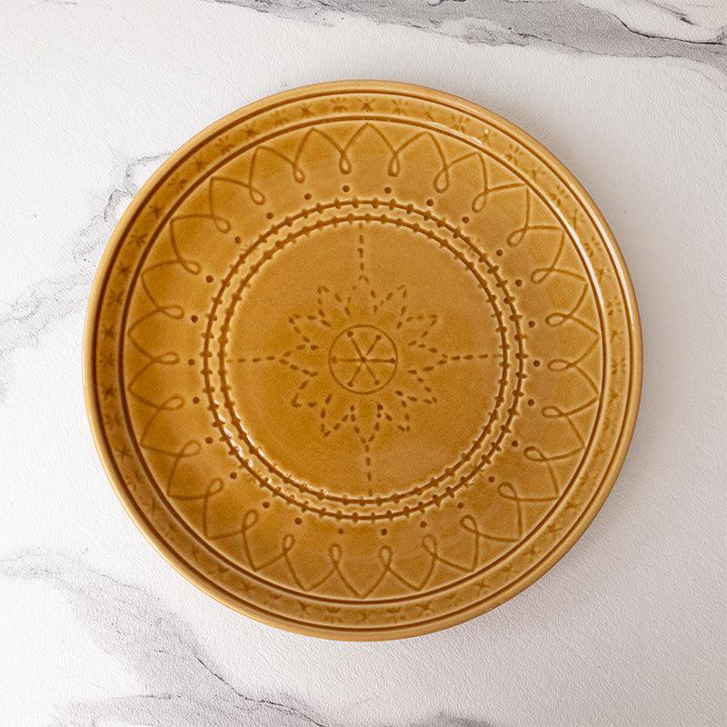 Ekta Dinnerware (Yellow) - Ten Piece Set - 4