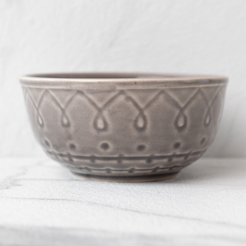 Ekta Dinner Set (Ash Grey) - Six Piece Set - 5