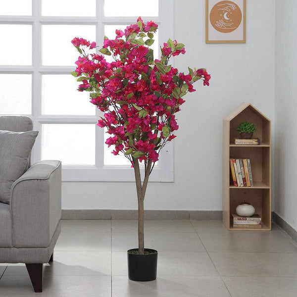 Buy Faux Realtouch Bougainvillea Flower - 4.6 Feet Artificial Plants from Vaaree