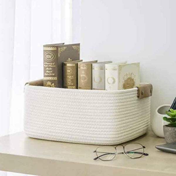 Cappucino Storage Basket - Ivory - 1