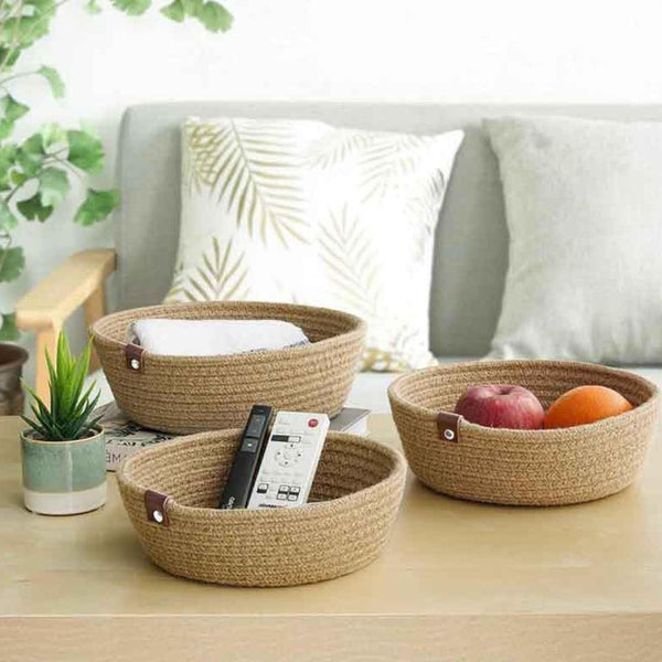Latte Storage Basket - Set Of Three - 1