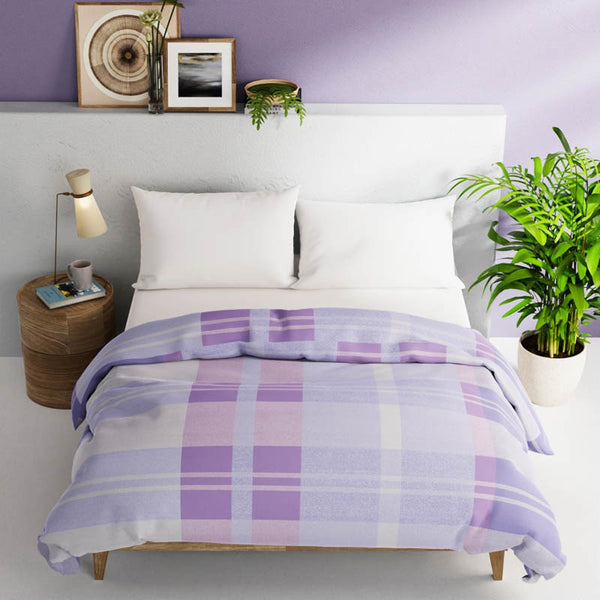 Buy Martha Cotton Comforter (Purple) - 150 GSM Comforters & AC Quilts from Vaaree