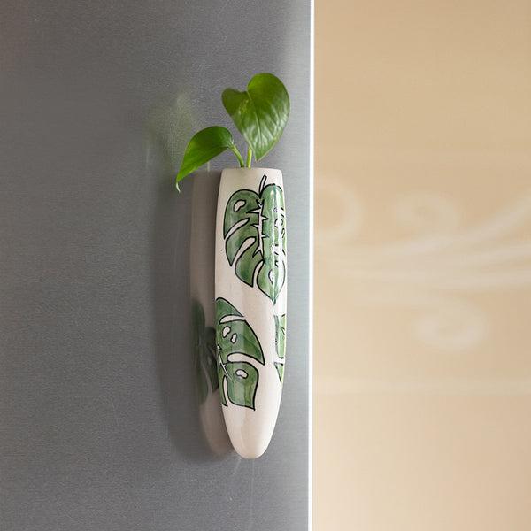 Buy Monstera Lush Magnetic Fridge Planter Pots & Planters from Vaaree