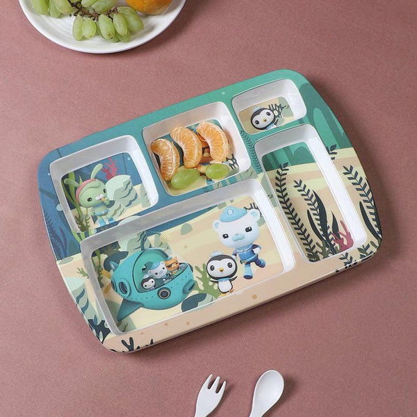 Buy Underwater Wonder Kids Dinner Plate Kids Dinner Plate from Vaaree