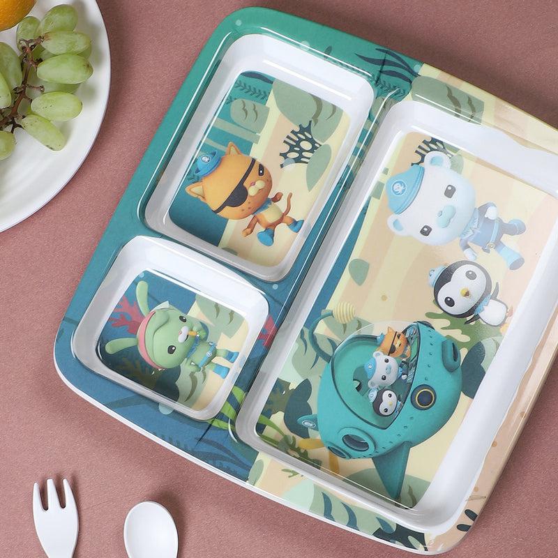 Buy Oceano Explore Kids Dinner Plate Kids Dinner Plate from Vaaree