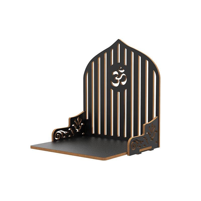 Buy Divine Doorway Religious Wall Shelf - Black Shelves from Vaaree