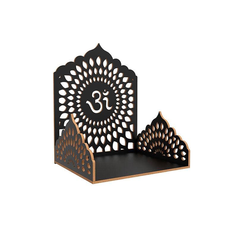 Buy Religious Jharokha Wall Handing Mandir - Black Shelves from Vaaree