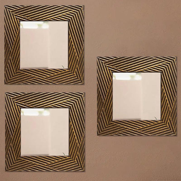 Buy Beatrice Wall Mirror - Set Of Three Wall Mirror from Vaaree