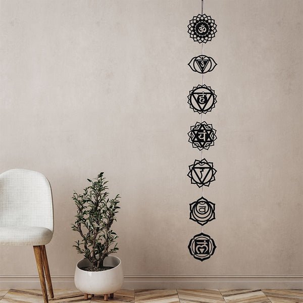 Buy Meditation Chakra Wall Accent Wall Accents from Vaaree