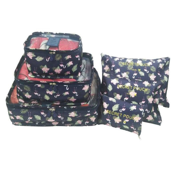 Buy River Travel Organizer - Set Of Six Storage Box from Vaaree