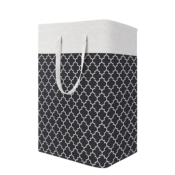 Buy Hebe Laundry Basket - Black Laundry Basket from Vaaree