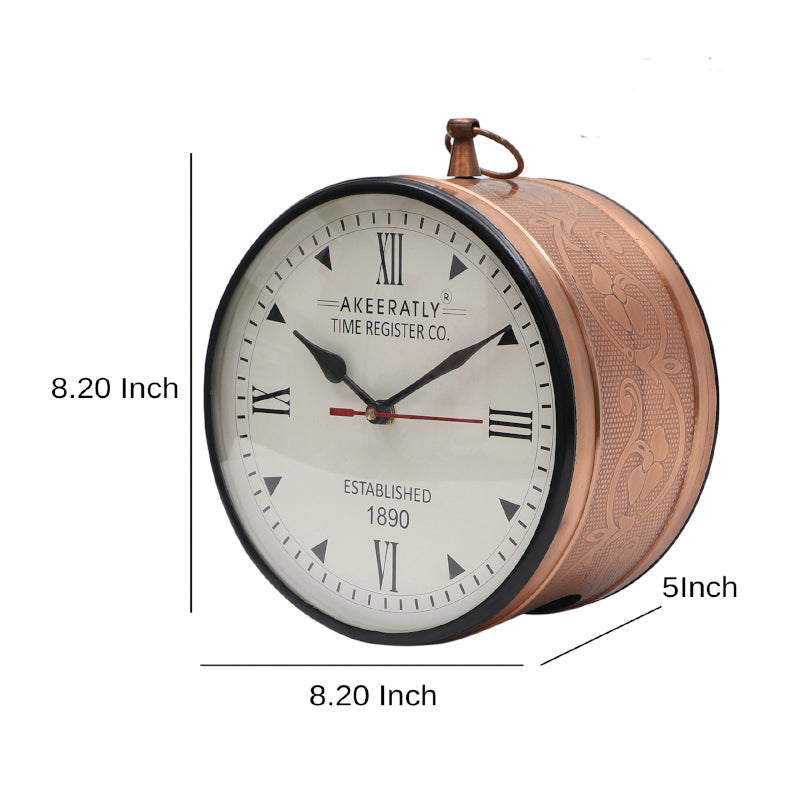 Buy Ithva Double Sided Station Clock Wall Clock from Vaaree