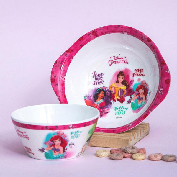 Buy Disney Glam Kids Bowl With Spoons (650 ML) - Set Of Two Kids Bowls from Vaaree