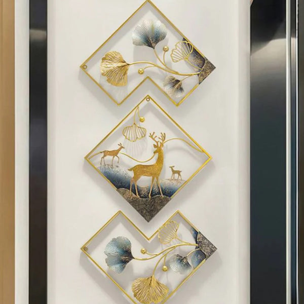 Buy Delvo Flora Wall Art - Set Of Three Wall Accents from Vaaree