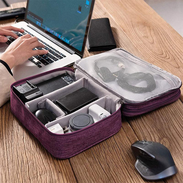 Buy Tyce Travel Organizer - Purple Storage Box from Vaaree