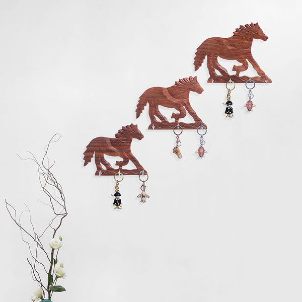 Buy Horse Max Key Holder - Set Of Three Hooks & Key Holders from Vaaree