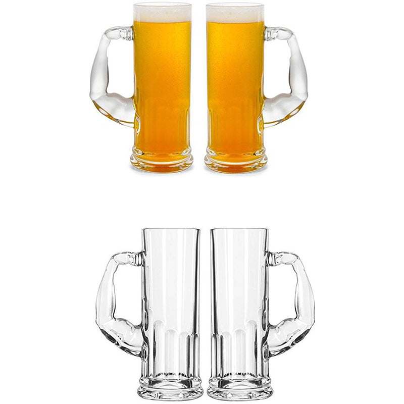 Buy Barnaby Beer Mug (600 ML) - Set Of Four Beer Mugs from Vaaree