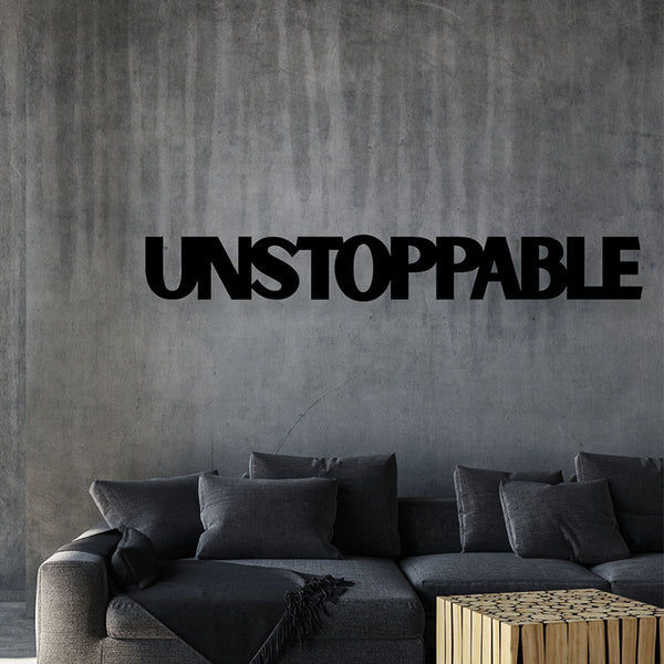 Buy Unstoppable Typography Wall Art Wall Accents from Vaaree