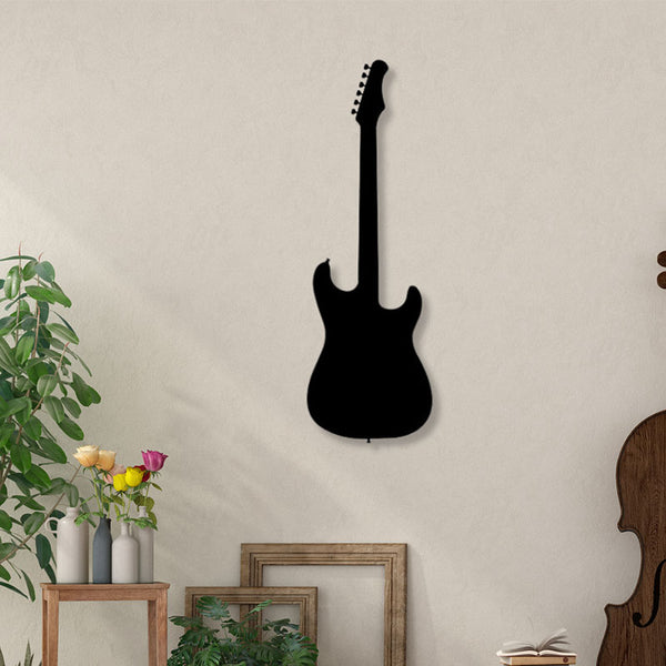 Buy Guitar Style Black Wall Art Wall Accents from Vaaree